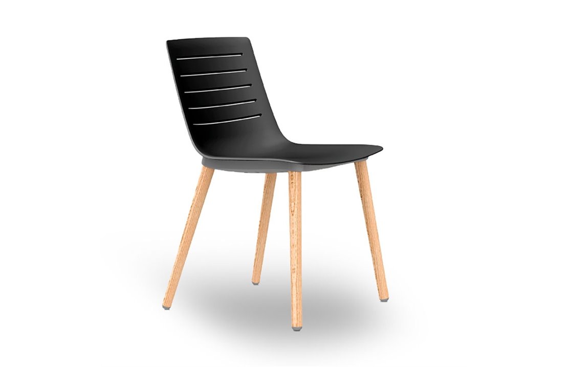 Outdoor Chair with Wood Legs - Skin Madera