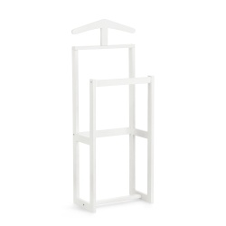 Classic Wooden Valet Stand white Classic