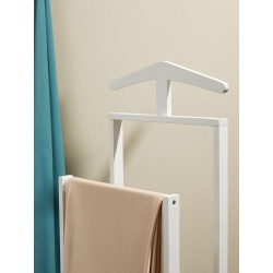 Classic Wooden Valet Stand white Classic