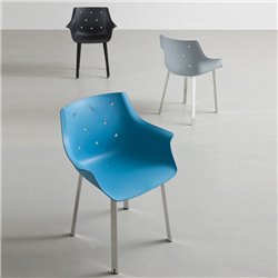 Colorful chair with armrests - More NA