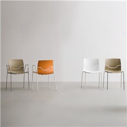 Colourful chair for indoor and outdoor use - Slot Fill NA