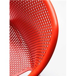 Stackable bar chair with armrests - Minush