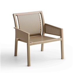 Metal outdoor armchair - Grand Minush