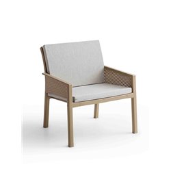 Metal outdoor armchair - Grand Minush