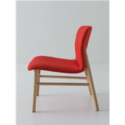 Lounge chair with wooden legs - Slot G