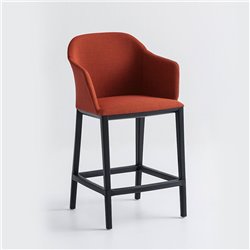 High padded stool H. 102/112 cm - Manaa