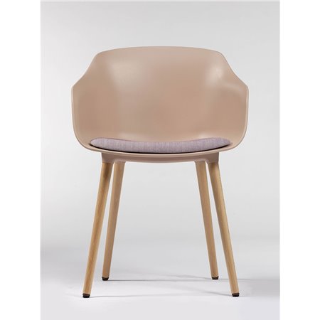 Colored bar chair legs wood - Dame