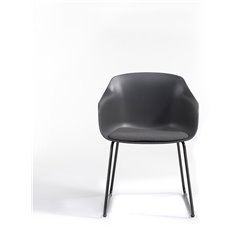 Sled-leg meeting chair  - Dame