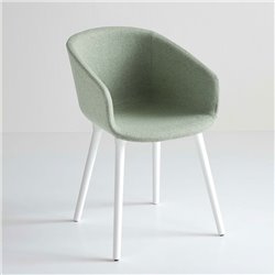 Bar chair in fabric - Basket Chair BP