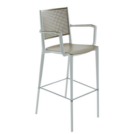 High stool with/without armrests - Kalipa