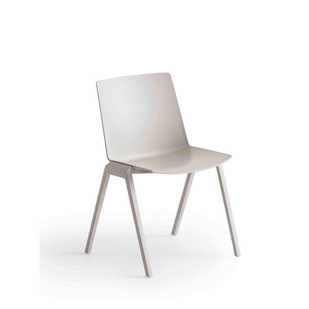 Stackable chair with or without armrests - Jubel IV