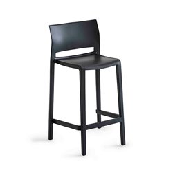 Stackable bar stool H.91/103 cm - Bakhita