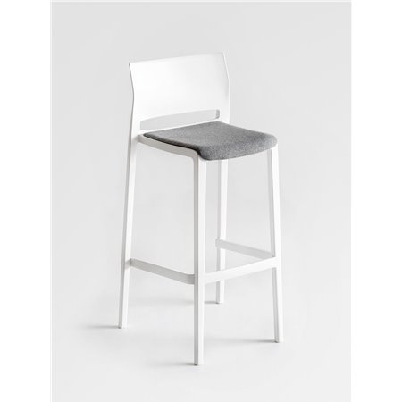 Stackable bar stool H.91/103 cm - Bakhita