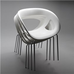 Sedia di Design Impilabile - Moema 69