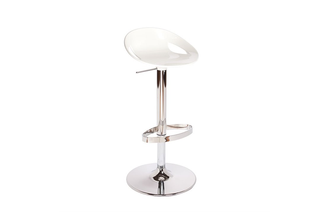 Swivel stool with adjustable height - Moema