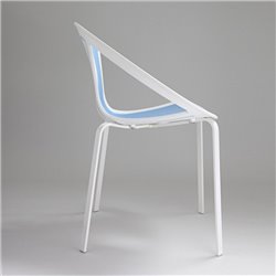 Two-tone bar chair for outdoor use - Extreme