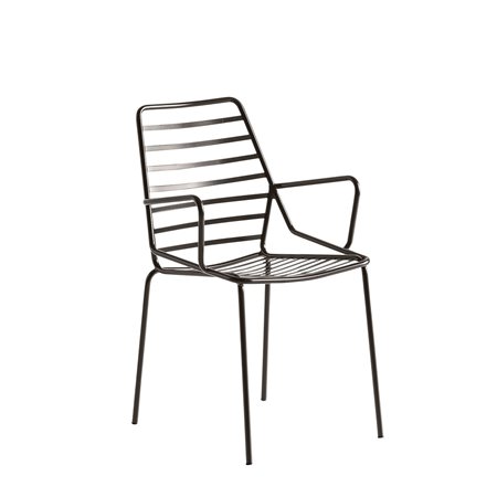 Bar chair with or without armrests - Link