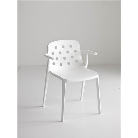 Bar chair with or without armrests - Isidora