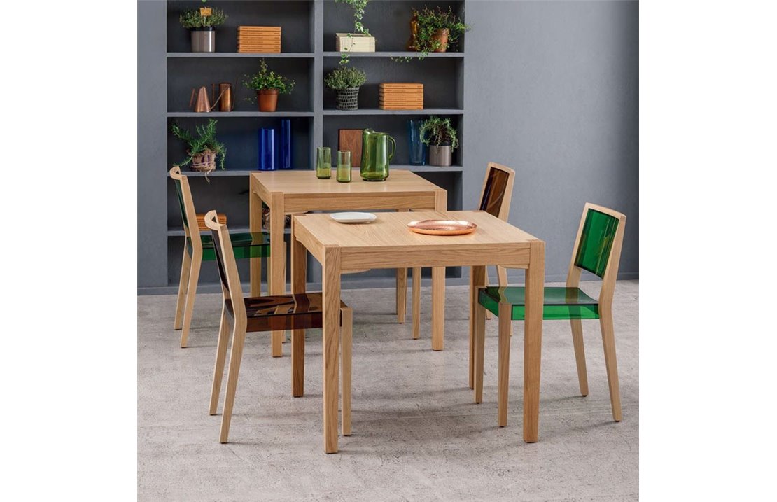 Square wooden table - Together