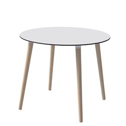Round bar table for outdoor use - Stefano