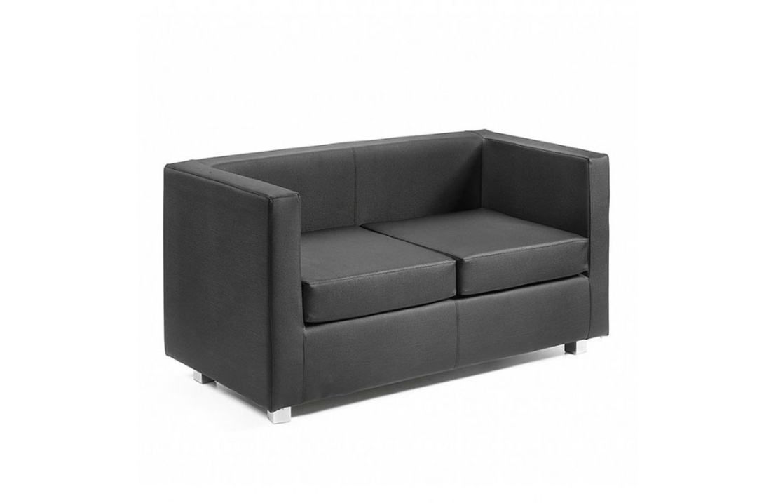 Quadra sofa 3 seat in fabric, eco-leather or leather