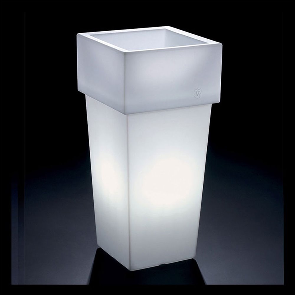 Outdoor Vase with LED Light - Gemini
