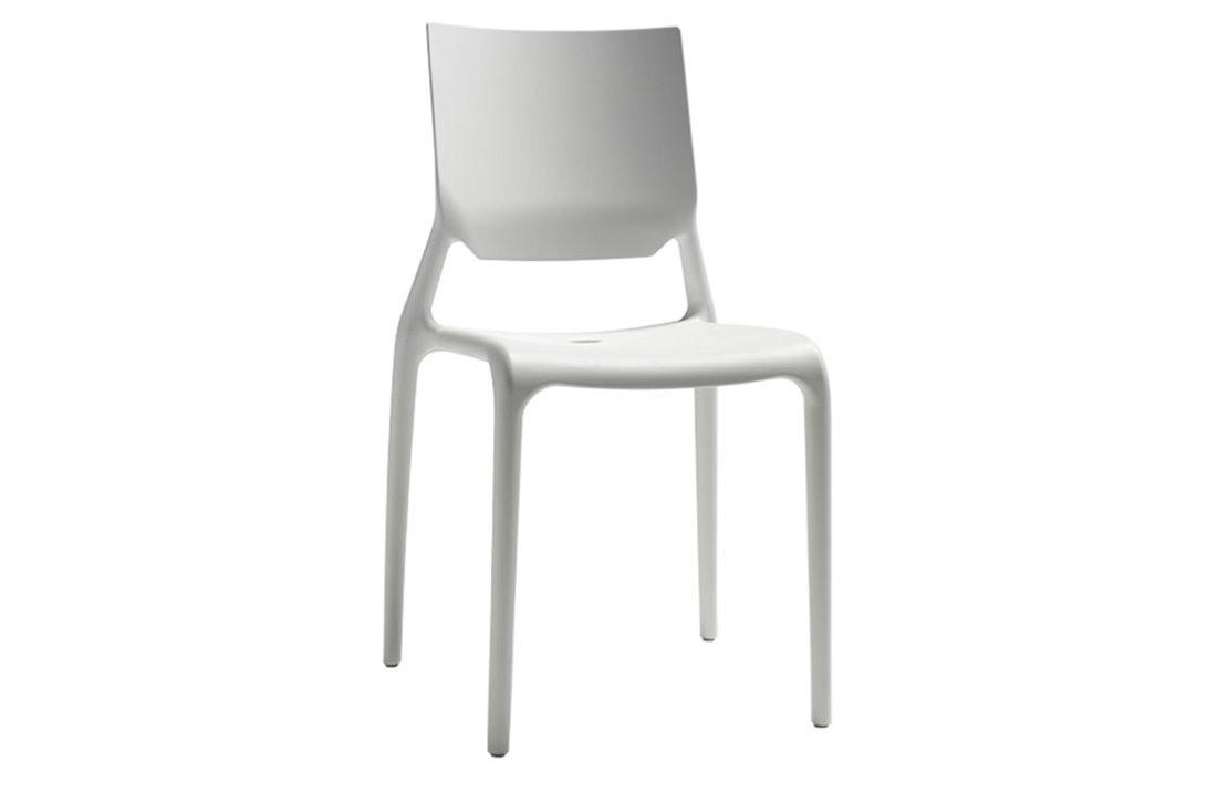 Colored Chair Without Armrests - Sirio