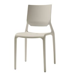 Colored Chair Without Armrests - Sirio