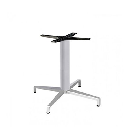 Aluminum Table Base with Feet - Maxi Domino