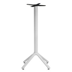 High Table Base in Aluminum with 4 Feet - Nemo