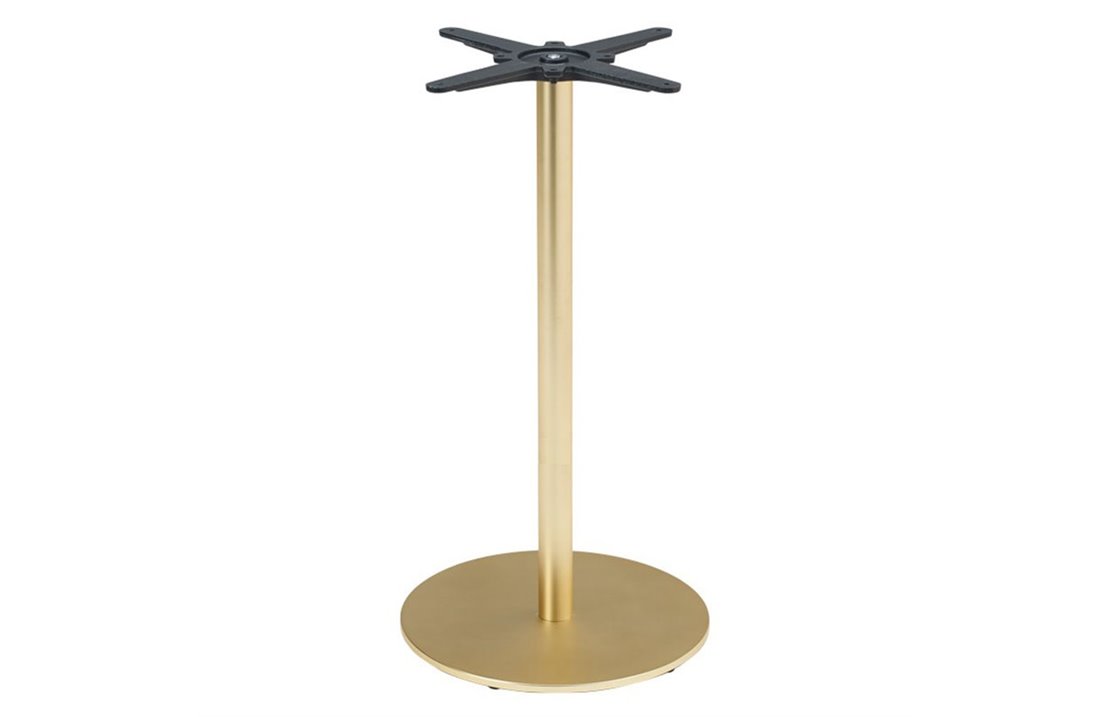 Round Steel Base for High Table - Tiffany