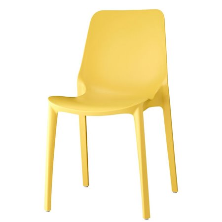 Colored Plastic Chair for Bar - Ginevra