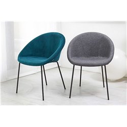 Fabric Restaurant Chair - Giulia Pop
