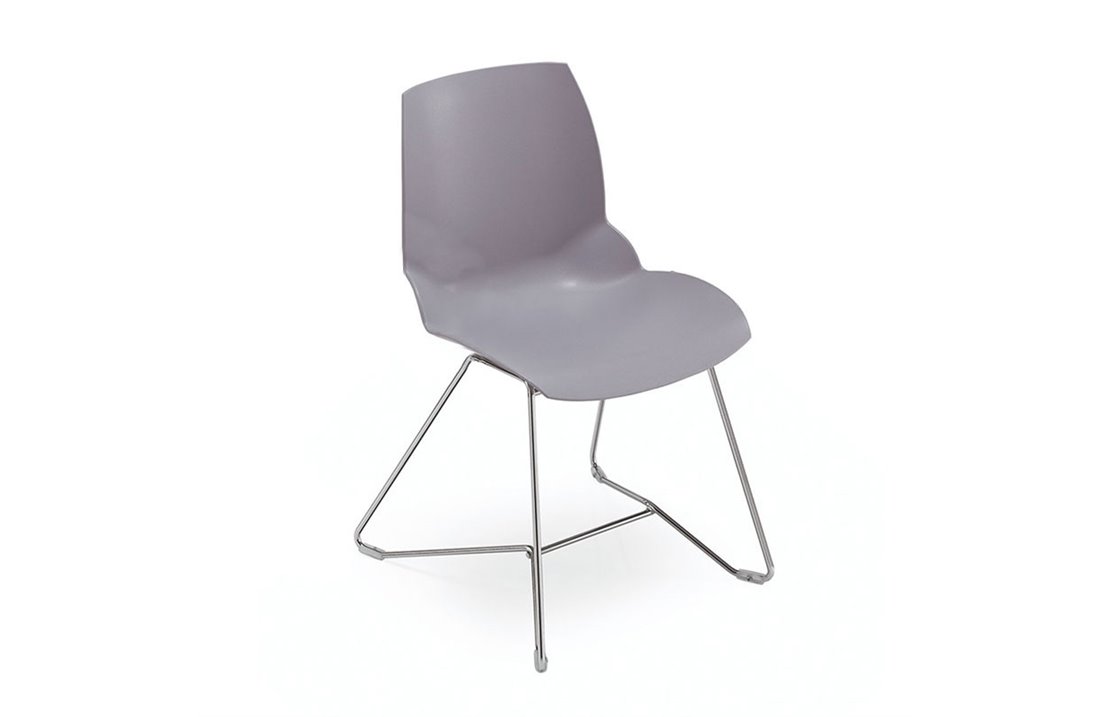 Meeting chair with or without armrests - Kaleidos