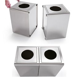 Recycle bin - Prisma Cilindro