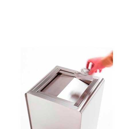 Paper bin with tilting lid - Prism