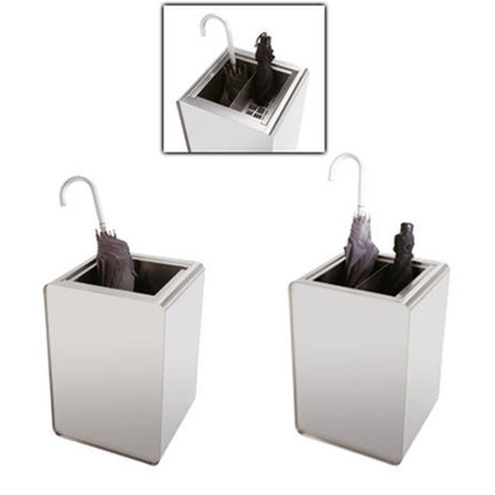 Umbrella stand in stainless steel - Prisma