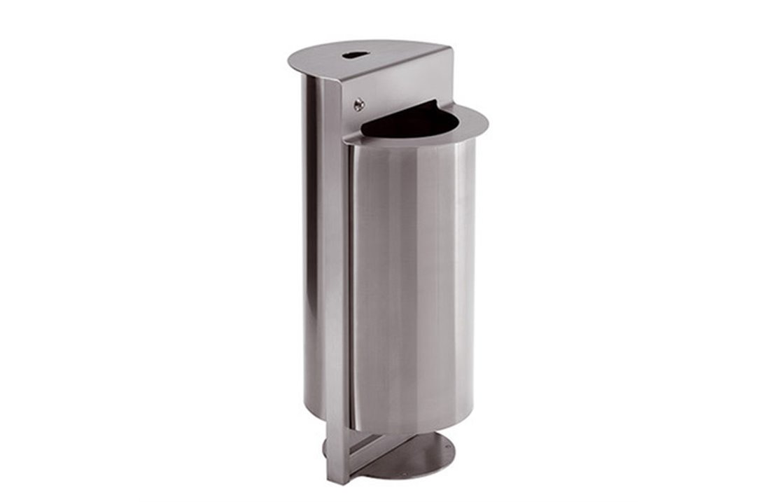 Steel ashtray/waste bin - Torre