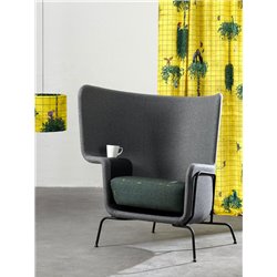 Lounge chair with high back - Hip