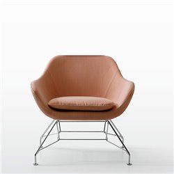 Lounge chair with spider legs - Manta