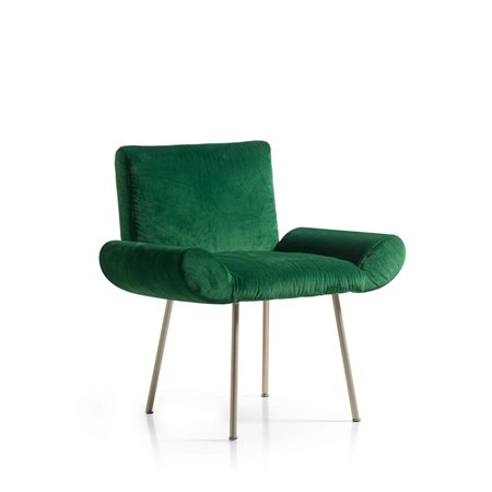 Upholstered waiting chair -  Geneva