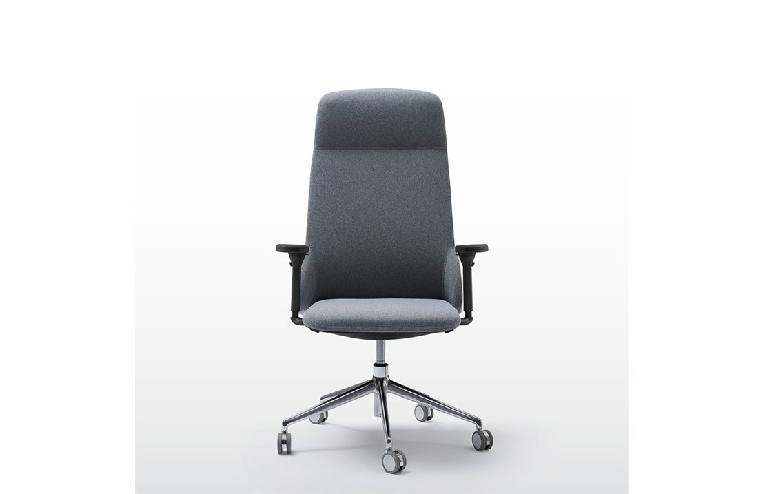High executive armchair with armrests - Deep Managerial