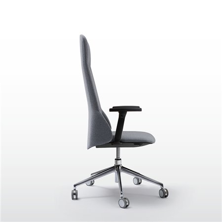 High executive armchair with armrests - Deep Managerial