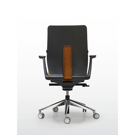 Executive armchair in fabric or eco-leather - Chance
