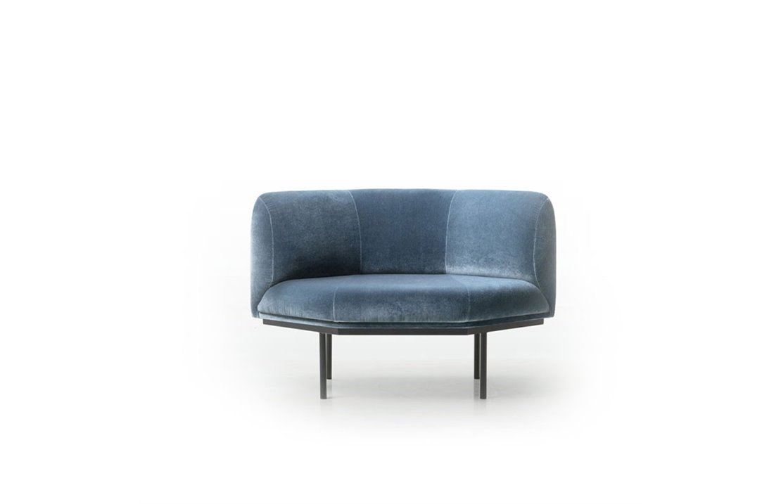 Upholstered lounge chair - Hendrick