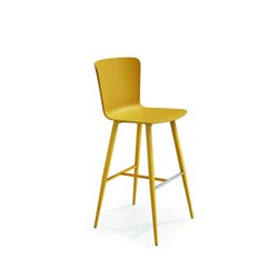 Coloured stool H. 65/75 cm - Calla