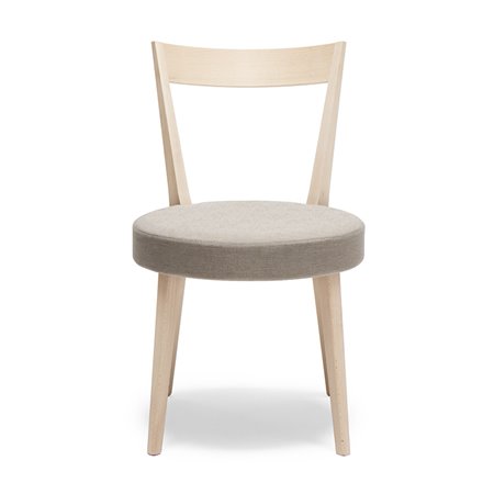 Design Wooden Chair with Velvet Cushion Seat - Odeon