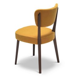 Restaurant Chair with Velvet Cushion Seat - Capitol Soft