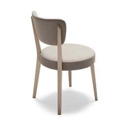 Restaurant Chair with Velvet Cushion Seat - Capitol Soft