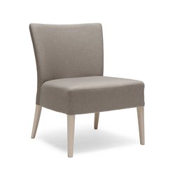 Design Armchair with Cushion Seat - Noblesse